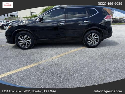 Super Black 2015 Nissan Rogue SL