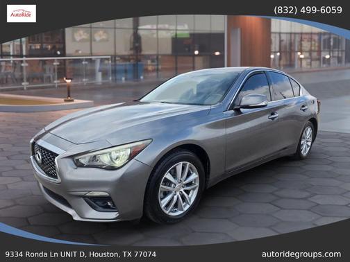 Graphite Shadow 2018 INFINITI Q50 Base