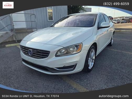 Crystal White Pearl 2015 Volvo S60 T5 Premier Plus