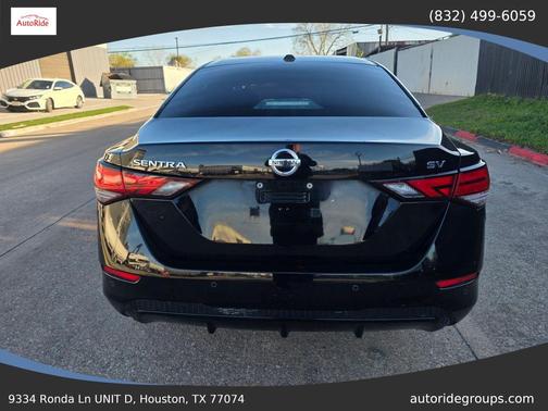 Super Black 2020 Nissan Sentra SV