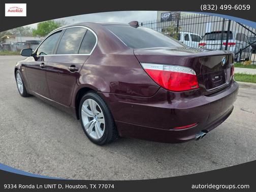 BURGUNDY 2010 BMW 528 528i Sedan 4D