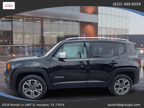Black 2016 Jeep Renegade Limited