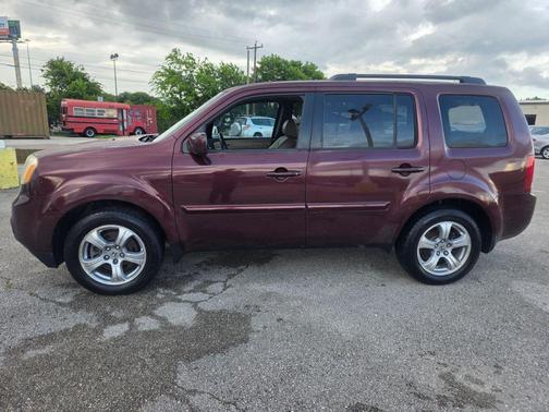 Burgundy 2012 Honda Pilot EX-L
