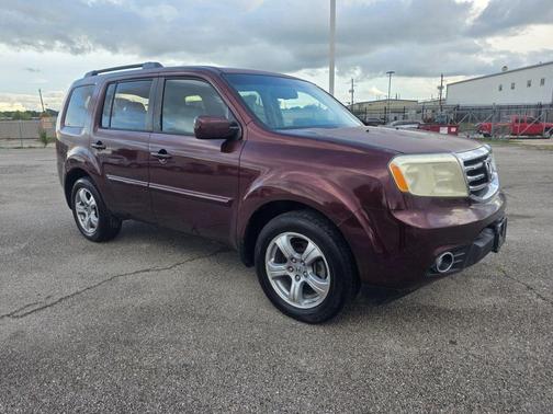 Burgundy 2012 Honda Pilot EX-L