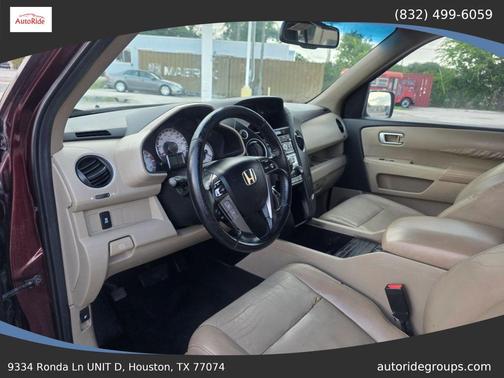 Burgundy 2012 Honda Pilot EX-L