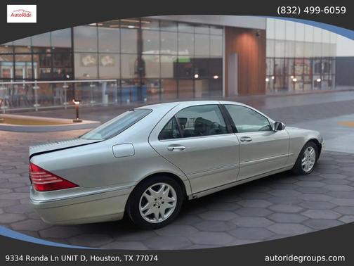 2003 Mercedes-Benz S-Class S 500 Sedan 4D