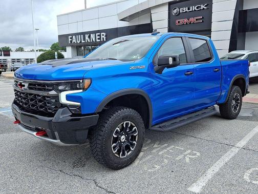 Riptide Blue Metallic 2025 Chevrolet Silverado 1500 ZR2