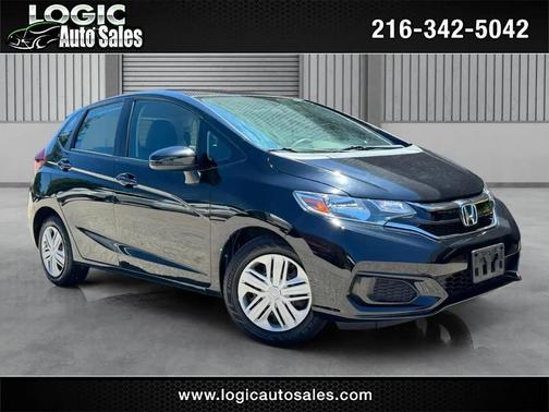 Crystal Black Pearl 2018 Honda Fit LX