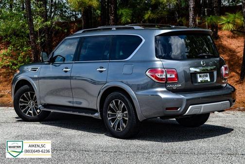 Gun Metallic 2018 Nissan Armada Platinum