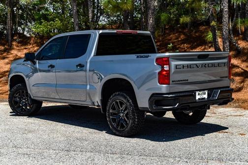 Sterling Gray Metallic 2026 Chevrolet Silverado 1500 Custom Trail Boss