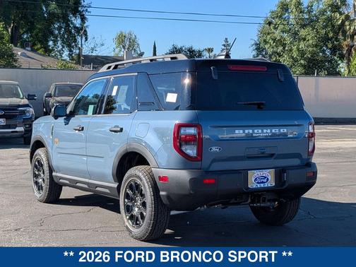 AZURE GRAY METALLIC 2026 Ford Bronco Sport Badlands