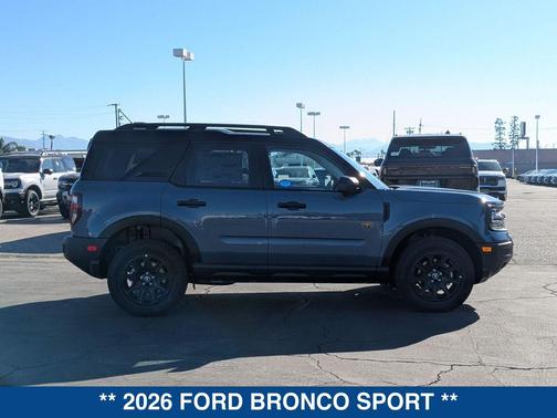 AZURE GRAY METALLIC 2026 Ford Bronco Sport Badlands