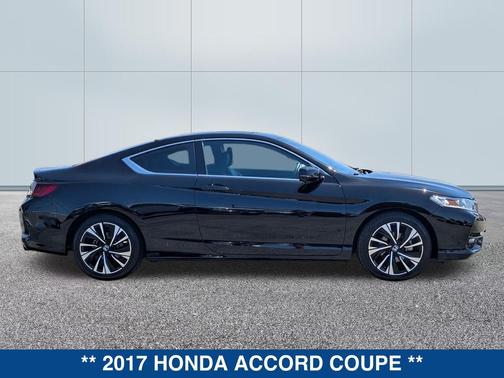 BLACK 2017 Honda Accord EX-L