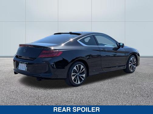 BLACK 2017 Honda Accord EX-L