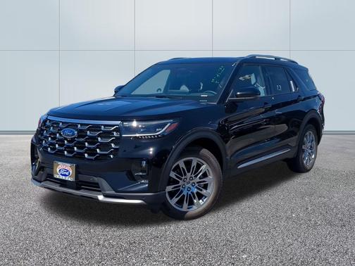 AGATE BLACK METALLIC 2026 Ford Explorer Platinum