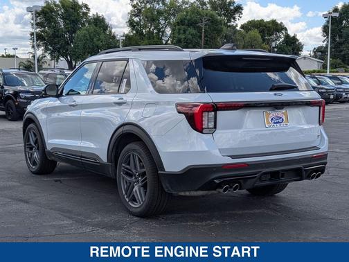 Space White Metallic 2026 Ford Explorer ST