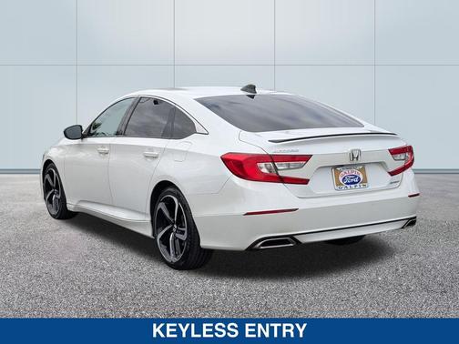 Platinum White Pearl 2022 Honda Accord Sport 1.5T