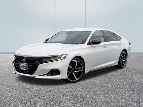 Platinum White Pearl 2022 Honda Accord Sport 1.5T