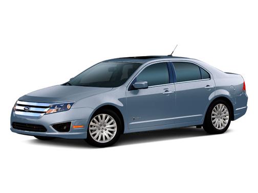 WHITE PLATINUM MET TRI-COAT 2010 Ford Fusion Hybrid Base