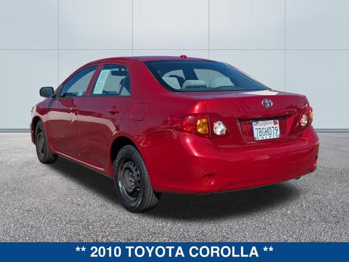 Barcelona Red Metallic 2010 Toyota Corolla LE