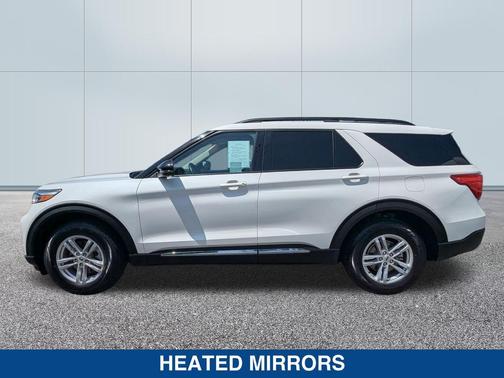 STAR WHITE MET TRI-COAT 2023 Ford Explorer XLT