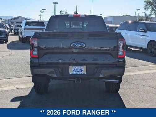 SHADOW BLACK 2026 Ford Ranger LARIAT