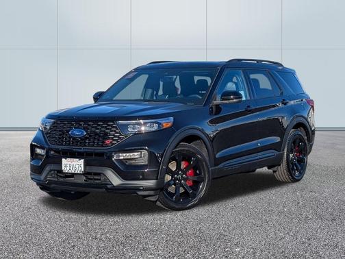 AGATE BLACK METALLIC 2023 Ford Explorer ST