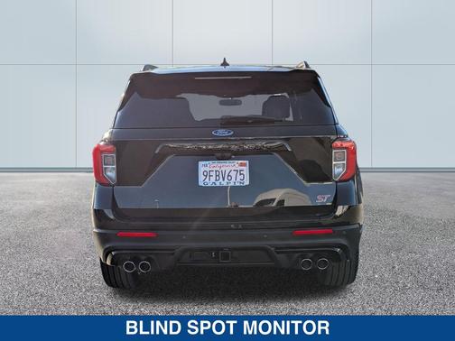 AGATE BLACK METALLIC 2023 Ford Explorer ST