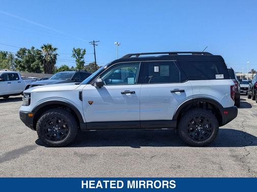 SPACE WHITE METALLIC 2026 Ford Bronco Sport Badlands