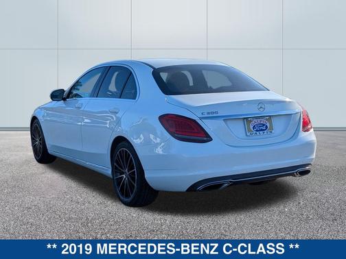 Polar White 2019 Mercedes-Benz C-Class C300