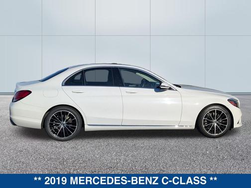Polar White 2019 Mercedes-Benz C-Class C300