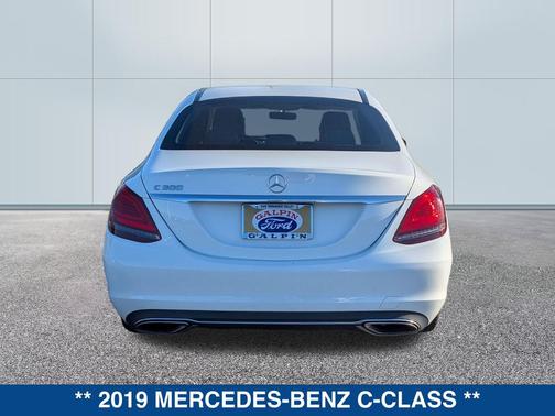 Polar White 2019 Mercedes-Benz C-Class C300