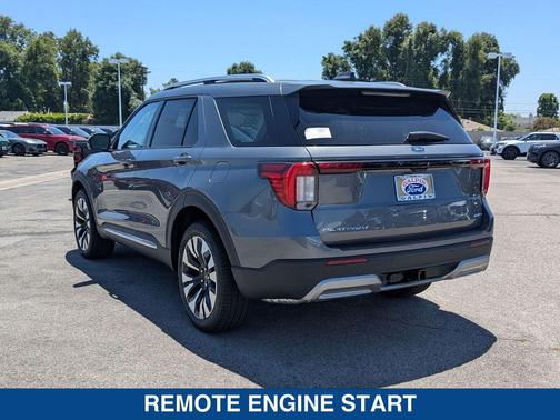 Carbonized Gray Metallic 2026 Ford Explorer Platinum