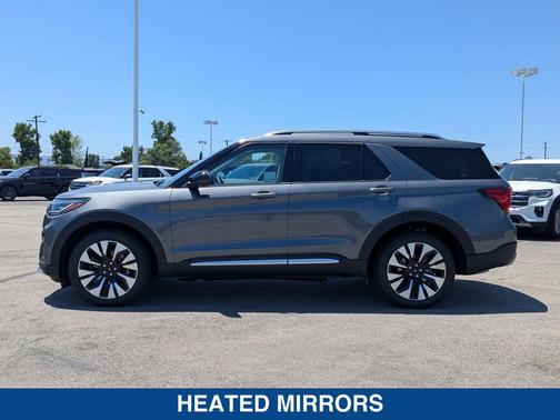 Carbonized Gray Metallic 2026 Ford Explorer Platinum