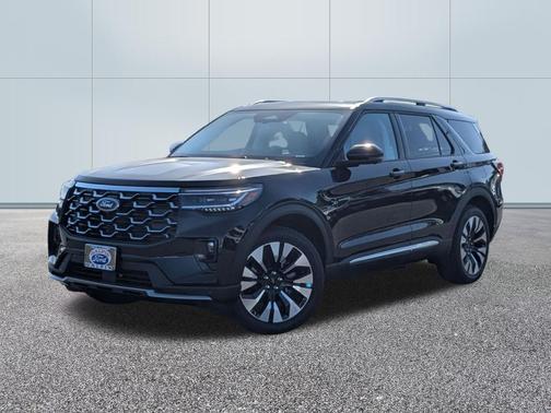 AGATE BLACK METALLIC 2026 Ford Explorer Platinum