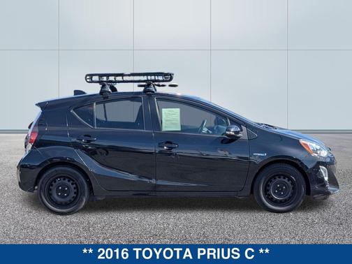 Black Sand Pearl 2016 Toyota Prius c Three