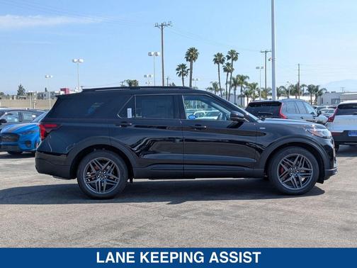Agate Black Metallic 2026 Ford Explorer ST Line