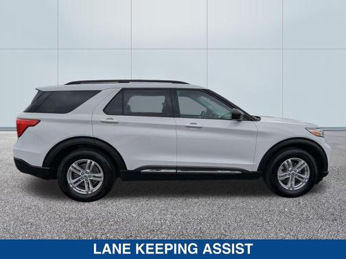 OXFORD WHITE 2023 Ford Explorer XLT