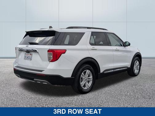 OXFORD WHITE 2023 Ford Explorer XLT