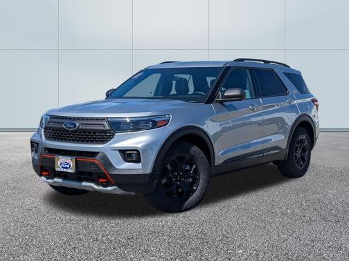 ICONIC SILVER METALLIC 2023 Ford Explorer Timberline