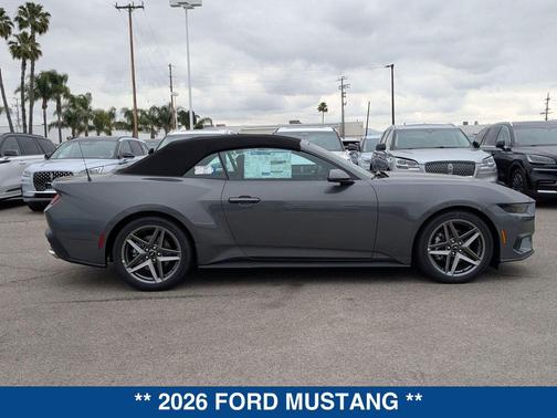 Carbonized Gray Metallic 2026 Ford Mustang EcoBoost Premium