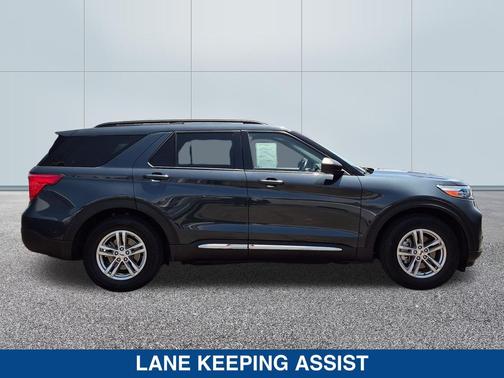 Stone Blue Metallic 2023 Ford Explorer XLT