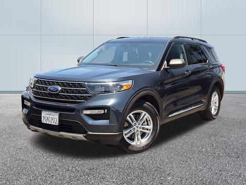 Stone Blue Metallic 2023 Ford Explorer XLT