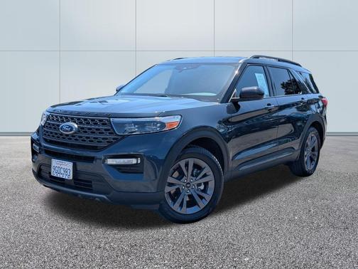 STONE BLUE METALLIC 2023 Ford Explorer XLT