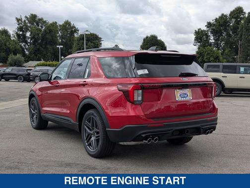RAPID RED METALLIC 2026 Ford Explorer ST