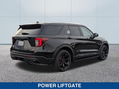 AGATE BLACK METALLIC 2022 Ford Explorer ST