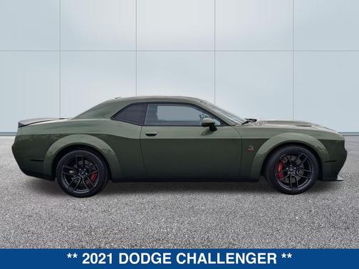 F8 Green 2021 Dodge Challenger R/T Scat Pack Widebody