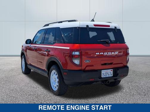 HOT PEPPER RED TC/ WHITE ROOF 2023 Ford Bronco Sport Heritage