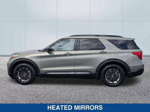 SILVER SPRUCE METALLIC 2020 Ford Explorer XLT