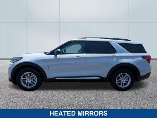 SPACE WHITE METALLIC 2025 Ford Explorer Active